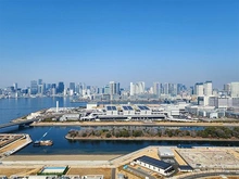 【東京都/江東区有明】ブリリア有明スカイタワー バルコニーからの眺望【昼景】都市が発展していく様子を楽しむことが出来ます。