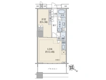 【東京都/江東区有明】ブリリアマーレ有明 間取り図