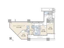 【東京都/江東区有明】ブリリア有明スカイタワー 間取り図