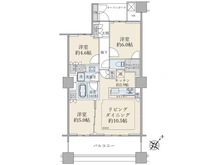 【東京都/江東区有明】ブリリア有明スカイタワー 間取り図