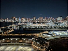 【東京都/江東区有明】ブリリア有明スカイタワー お部屋から毎晩、綺麗な夜景を眺めることができます。