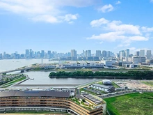 【東京都/江東区有明】ブリリア有明スカイタワー ２４階からは都心方面を一望することができます。