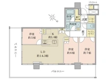 【東京都/江東区有明】ブリリア有明シティタワー 間取り図