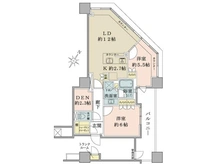 【東京都/江東区有明】ブリリア有明スカイタワー 間取り図