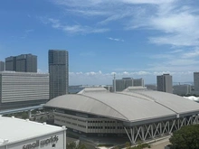 【東京都/江東区有明】ブリリアマーレ有明タワー＆ガーデン バルコニー右手側からは有明コロシアムを見下ろします。