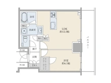 【東京都/中野区東中野】クラッシィタワー東中野 間取り図