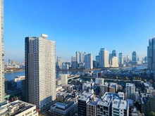 【東京都/中央区月島】MID　TOWER　GRAND 豊洲、晴海運河、東京ゲートブリッジを眺めることができます。