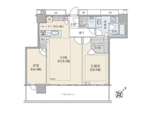 【東京都/中央区月島】MID　TOWER　GRAND 間取り図
