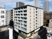 【東京都/中央区月島】ブリリア月島四丁目 外観：建物外観／２０２４年１１月築