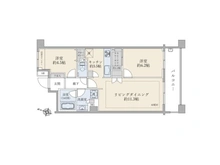 【東京都/新宿区払方町】パーク・ホームズ市ヶ谷 間取り図