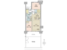 【東京都/練馬区上石神井】ブリリアシティ石神井公園アトラス1号棟 間取り図