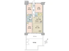 【東京都/練馬区上石神井】ブリリアシティ石神井公園アトラス3号棟 間取り図