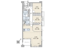 【東京都/豊島区巣鴨】グランヴェール六義園 間取り図