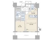 【東京都/豊島区駒込】アルナス駒込六義園 間取り図