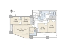 【大阪府/大阪市天王寺区細工谷】レジデンスタワー上本町 間取り図
