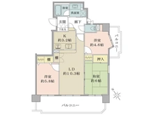 【愛知県/名古屋市昭和区山手通】イトーピア八事マンション 間取り図