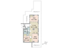 【東京都/新宿区余丁町】サカエ新宿余丁町マンション 間取り図