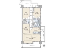 【京都府/京都市南区大宮通八条下る】エフ・ステージ京都駅レジデンス 間取り図