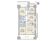 【東京都/江戸川区小松川】Brillia大島小松川公園（ブリリア大島小松川公園） 間取り図