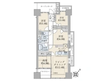 【東京都/江戸川区小松川】Brillia大島小松川公園（ブリリア大島小松川公園） 間取り図