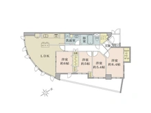 【埼玉県/所沢市小手指町】ブリリア小手指 間取り図