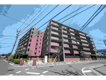 【千葉県/流山市前ケ崎】コスモ北小金 外観