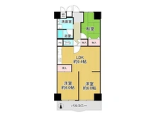 【大阪府/大阪市北区豊崎】サンハイム第三中津 間取り図