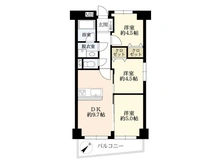 【大阪府/大阪市西淀川区千舟】サンフラット歌島 間取り図