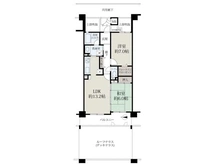 【大阪府/大阪市都島区毛馬町】ローレルコート城北公園通り　1番館 間取り図