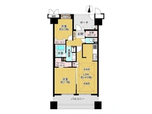 【大阪府/大阪市北区中津】ラフィーナ北梅田 間取り図