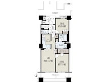 【大阪府/大阪市鶴見区放出東】ローレルコート放出 間取り図