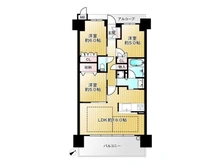 【大阪府/大阪市西淀川区千舟】ローレルコート御幣島 間取り図