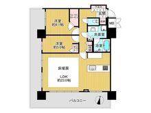 【大阪府/大阪市北区万歳町】ローレルタワー梅田 間取り図
