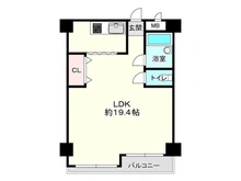 【大阪府/大阪市淀川区西中島】チサンマンション第6新大阪 間取り図
