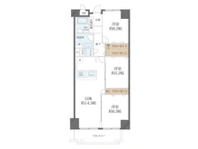 【大阪府/吹田市清水】ユニハイム千里丘 間取り図