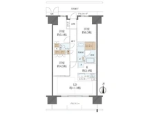 【大阪府/大阪市東淀川区下新庄】ローレルスクエアOSAKA　LINK 間取り図