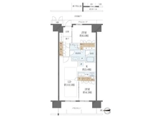 【大阪府/大阪市東淀川区下新庄】ローレルスクエアOSAKA LINK 間取り図