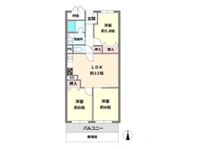 【大阪府/吹田市山田西】千里レックスマンション 間取り図