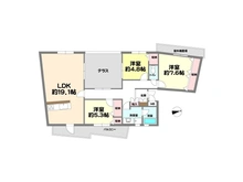 【兵庫県/西宮市東山台】グランドメゾン西宮名塩1番館 間取り図