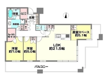 【兵庫県/神戸市東灘区御影中町】御影タワーレジデンス 間取り図