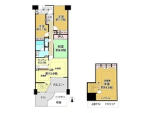 【兵庫県/芦屋市南宮町】ファミール芦屋ガーデンスクエア 間取り図
