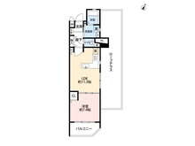【兵庫県/芦屋市伊勢町】オーブラン芦屋伊勢町 間取り図