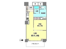 【兵庫県/芦屋市海洋町】ザ・レジデンス芦屋スイート 間取り図