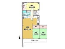 【兵庫県/芦屋市緑町】緑二住宅八号 間取り図