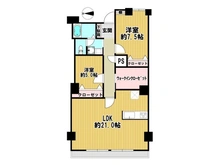 【兵庫県/芦屋市松浜町】芦屋松浜ハイツ 間取り図