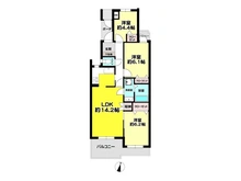 【兵庫県/芦屋市松浜町】ロイヤル芦屋松浜 間取り図