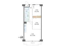 【大阪府/高槻市大畑町】シャルマンコーポ摂津富田 間取り図