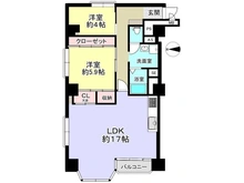 【大阪府/茨木市下穂積】ホワイトハウス穂積 間取り図