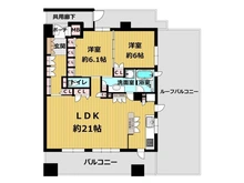 【大阪府/豊中市少路】ディークラディア豊中少路プレビシオンコート 間取り図