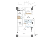 【大阪府/大阪市淀川区新高】リーザス大阪 間取り図